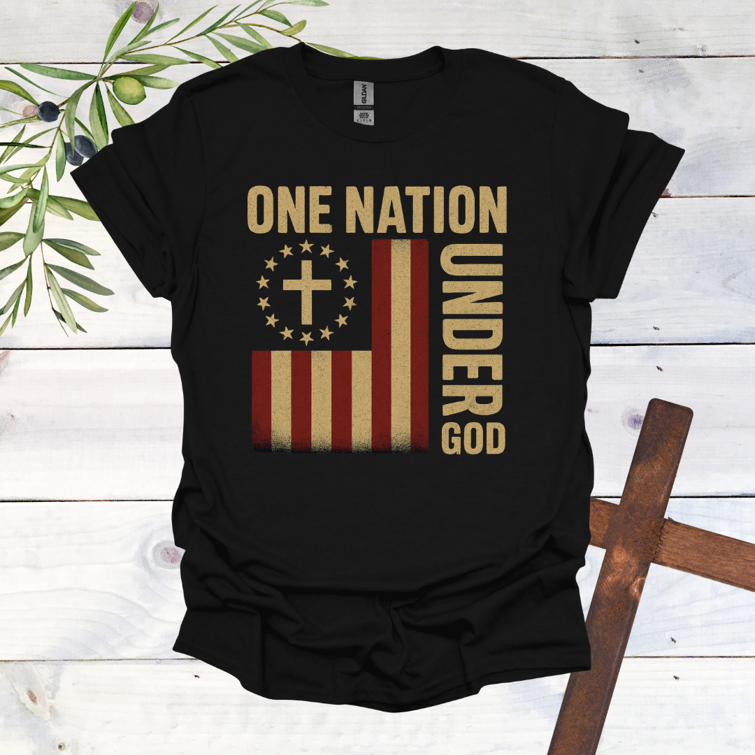 One Nation Under God American T-Shirt