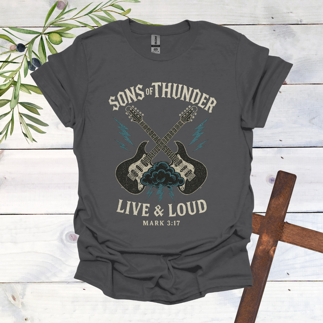 Sons of Thunder Live and Loud - Band T-Shirt