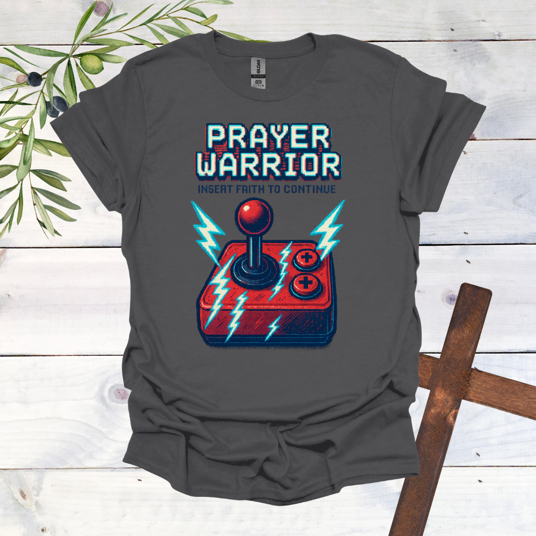 Prayer Warrior Video Game T-Shirt