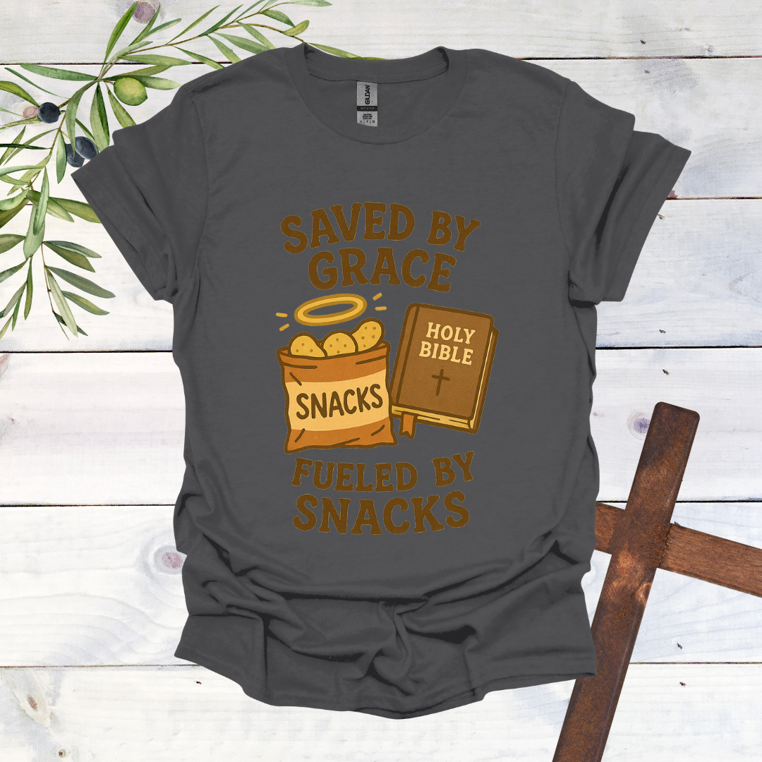Save by Grace Fueled by Snacks T-Shirt