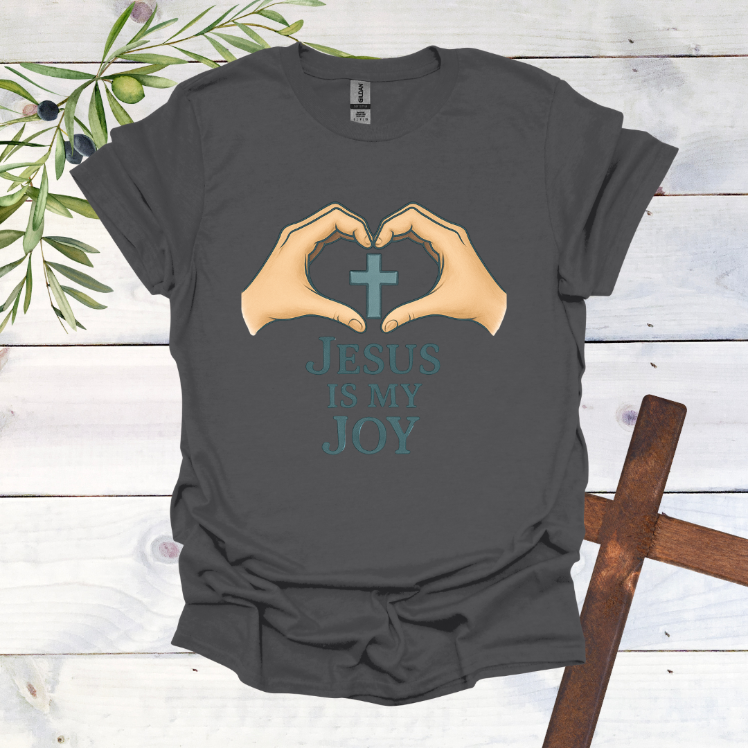 Jesus is my Joy Heart Hands T-Shirt
