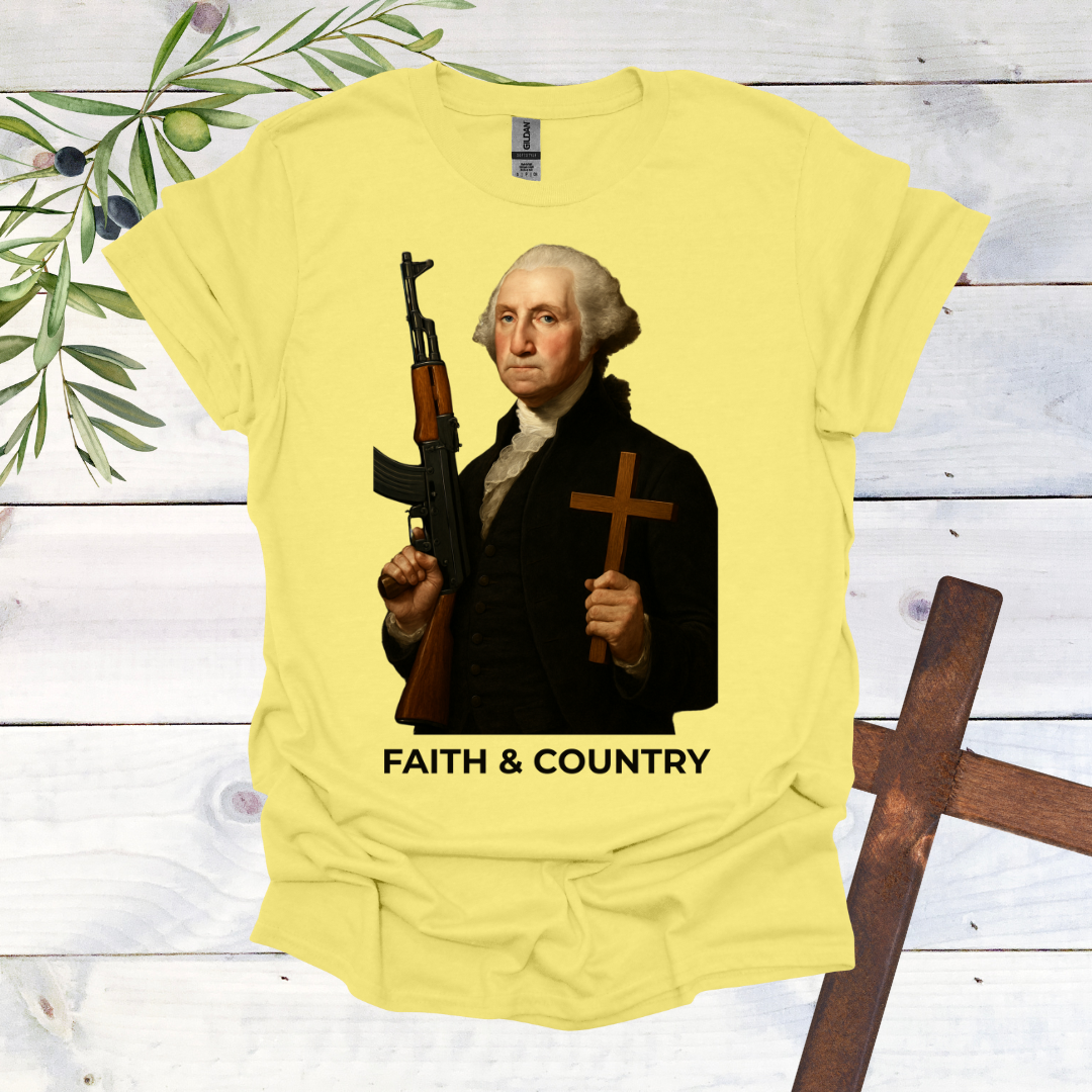 Faith and Country George Washington T-Shirt