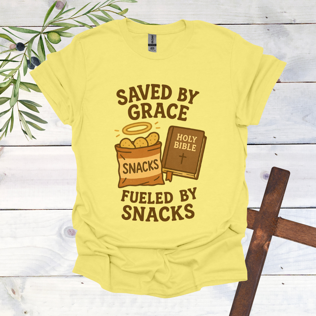 Save by Grace Fueled by Snacks T-Shirt