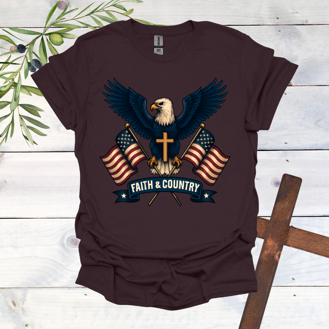 Faith and Country Eagle T-Shirt