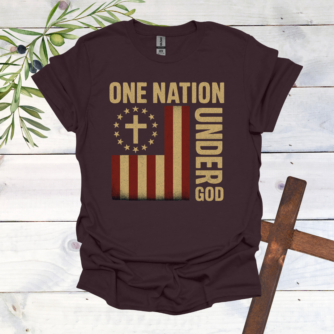 One Nation Under God American T-Shirt
