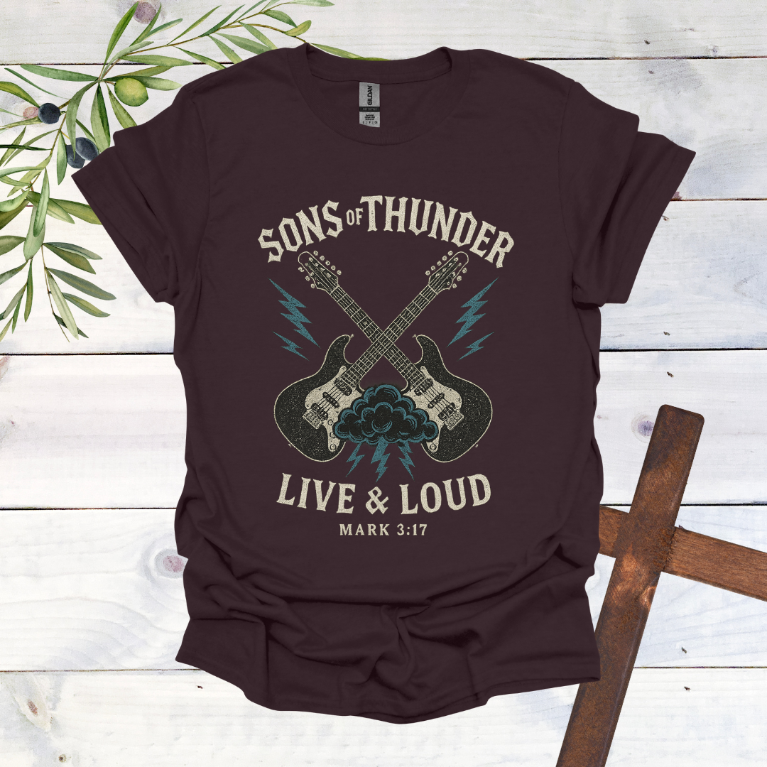 Sons of Thunder Live and Loud - Band T-Shirt
