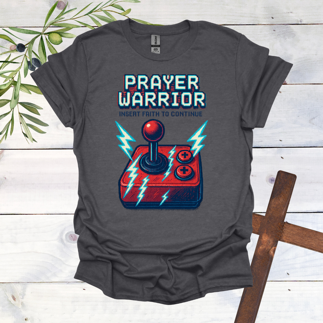 Prayer Warrior Video Game T-Shirt