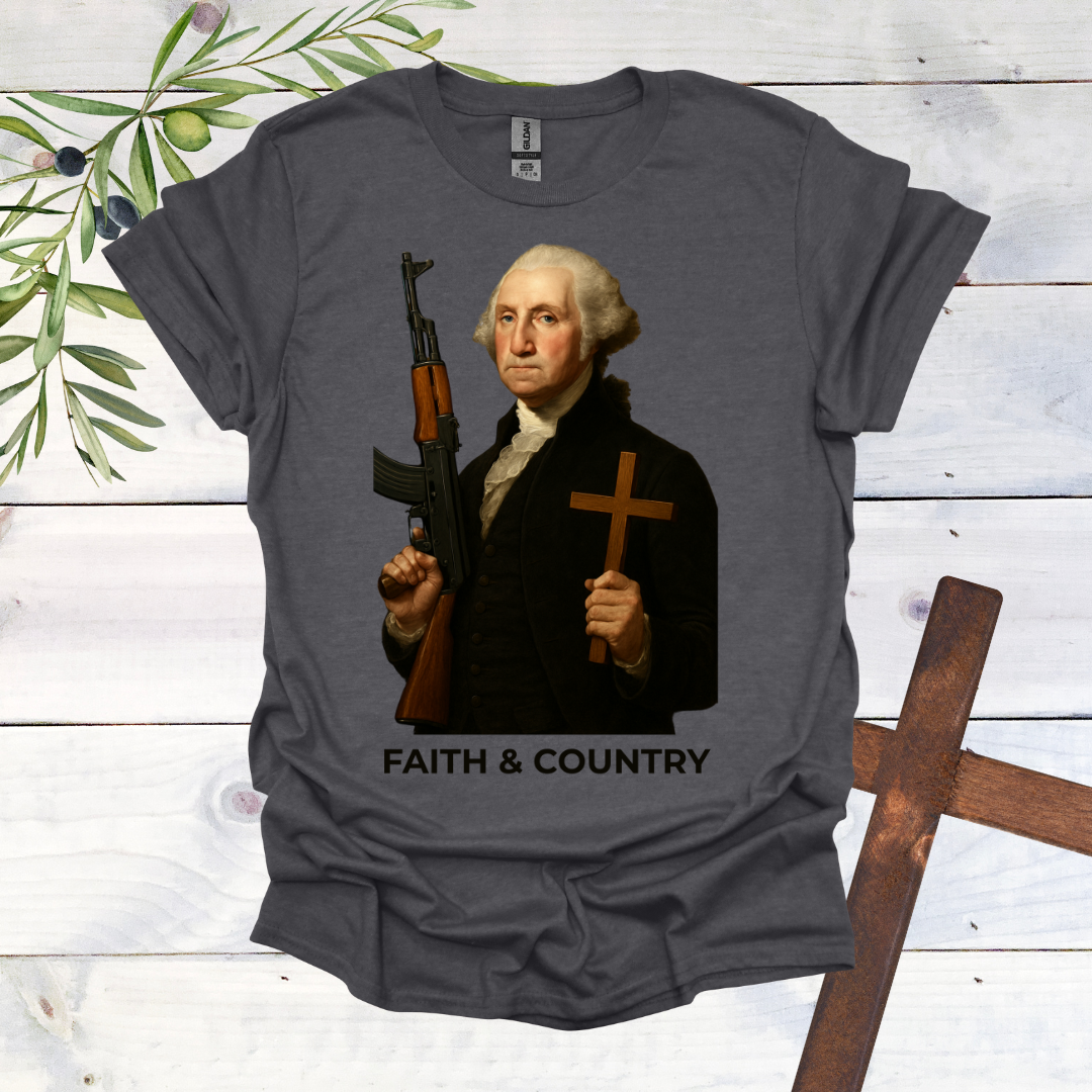 Faith and Country George Washington T-Shirt