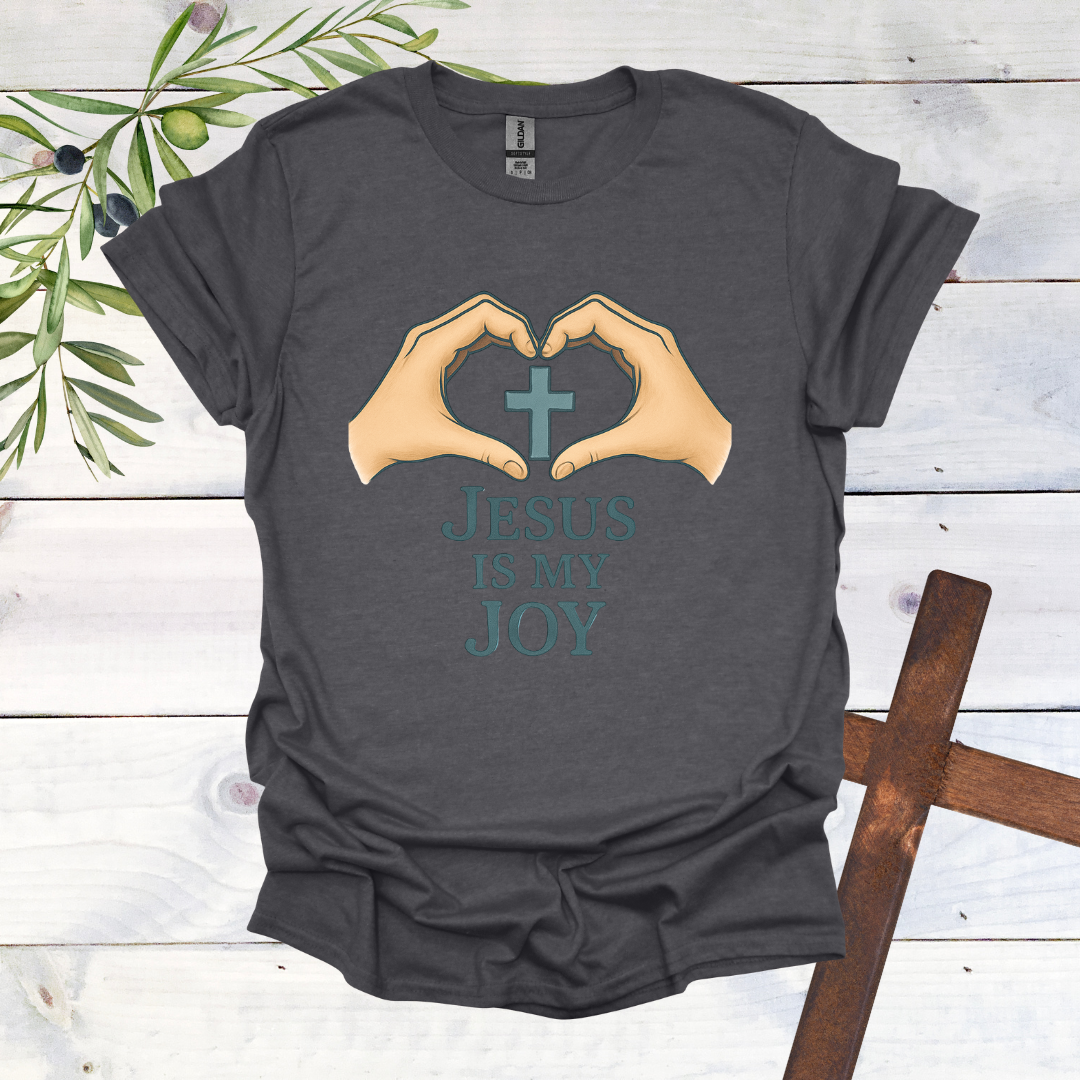 Jesus is my Joy Heart Hands T-Shirt