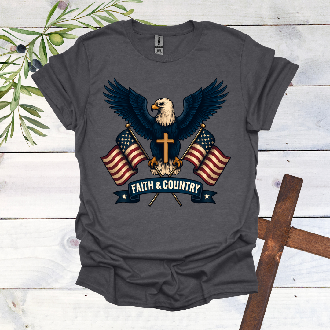 Faith and Country Eagle T-Shirt