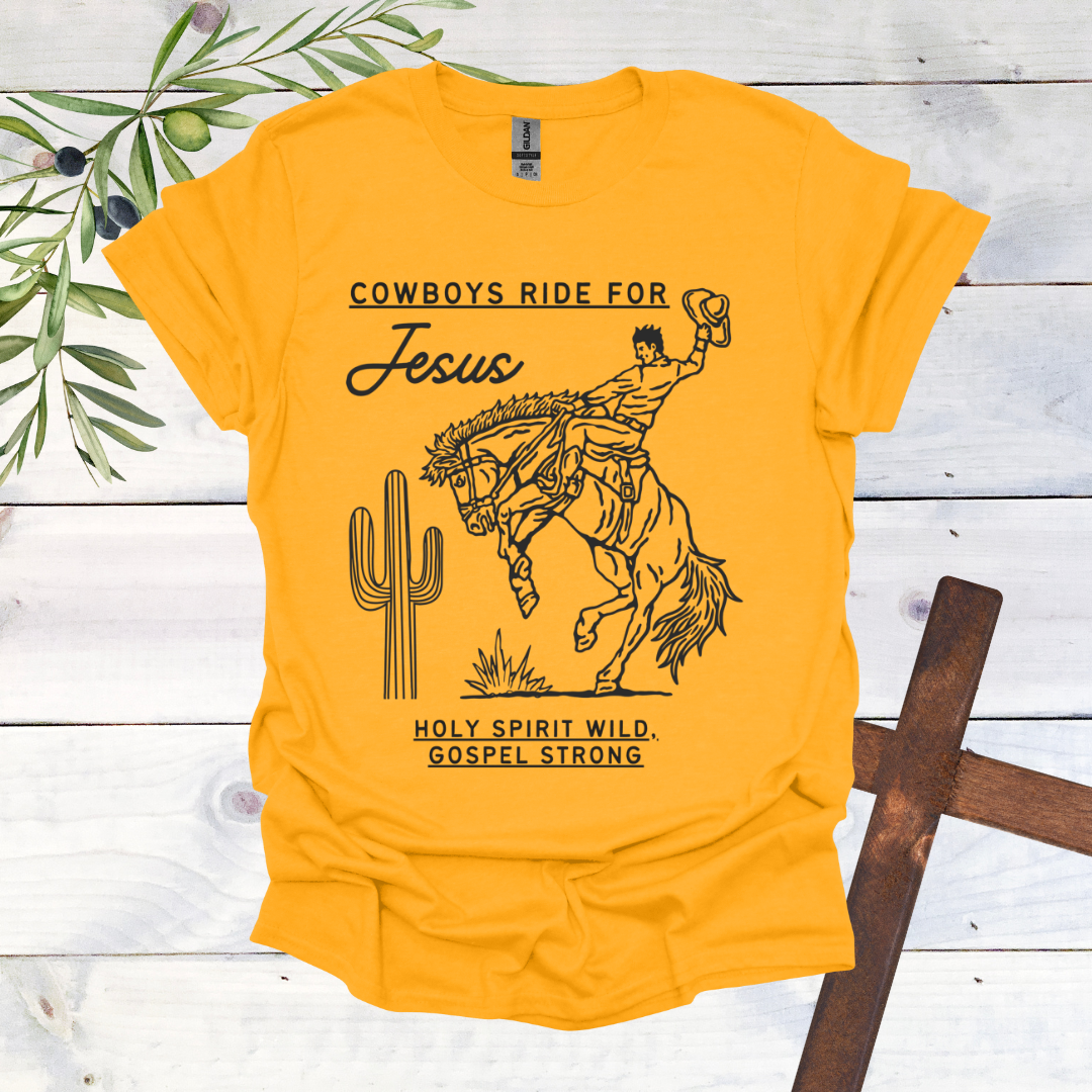 Cowboys Ride for Jesus T-Shirt