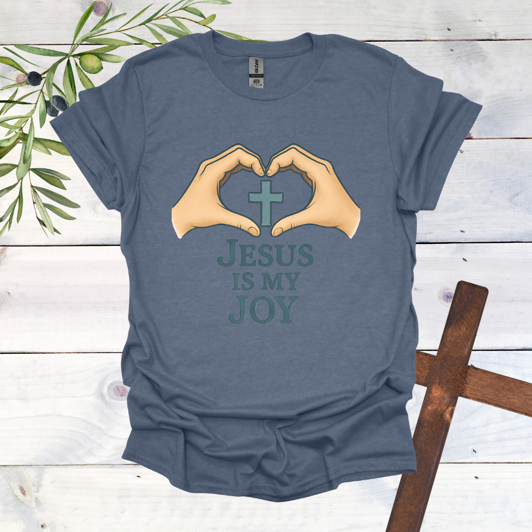 Jesus is my Joy Heart Hands T-Shirt