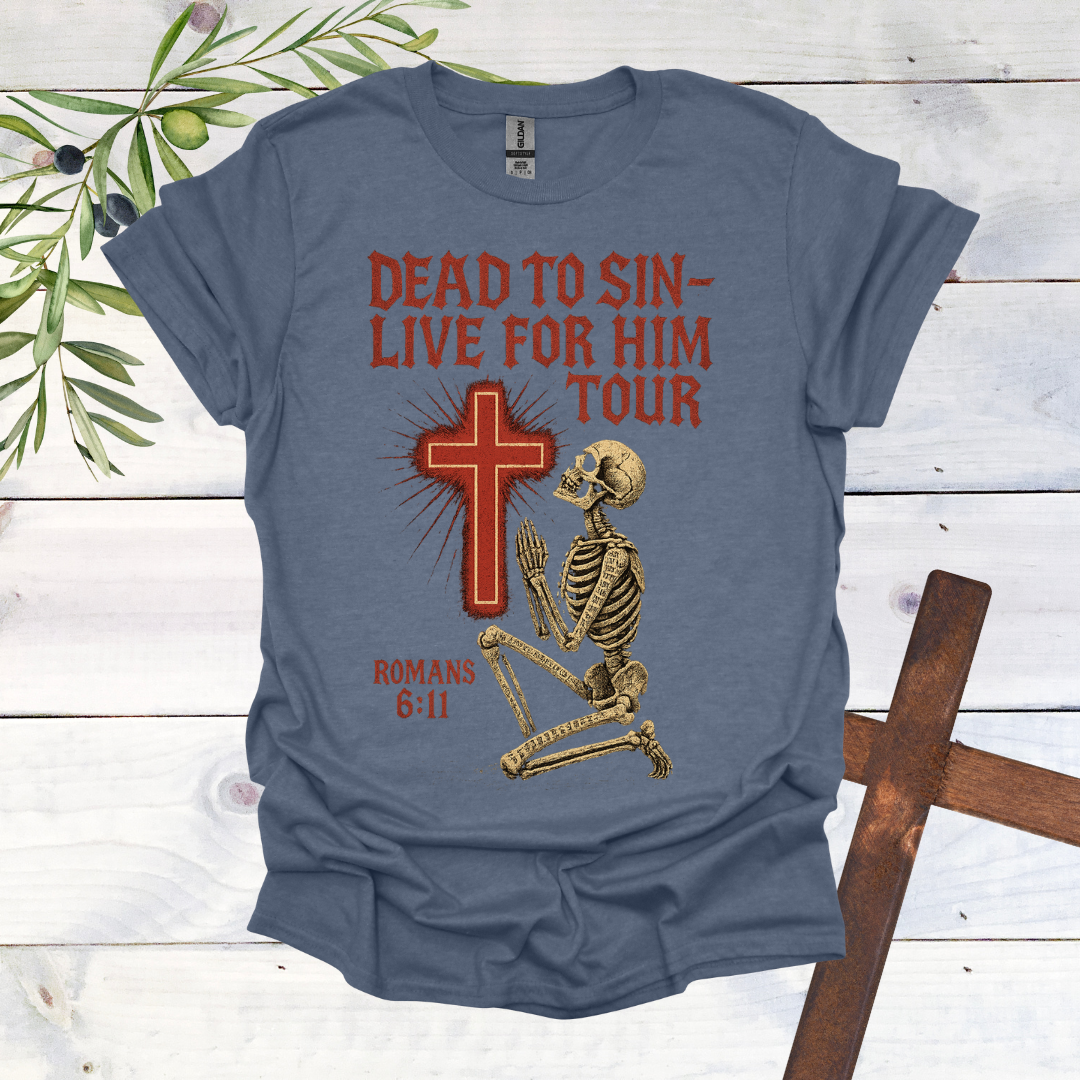 Dead to Sin Live for HIM Tour Band T-Shirt
