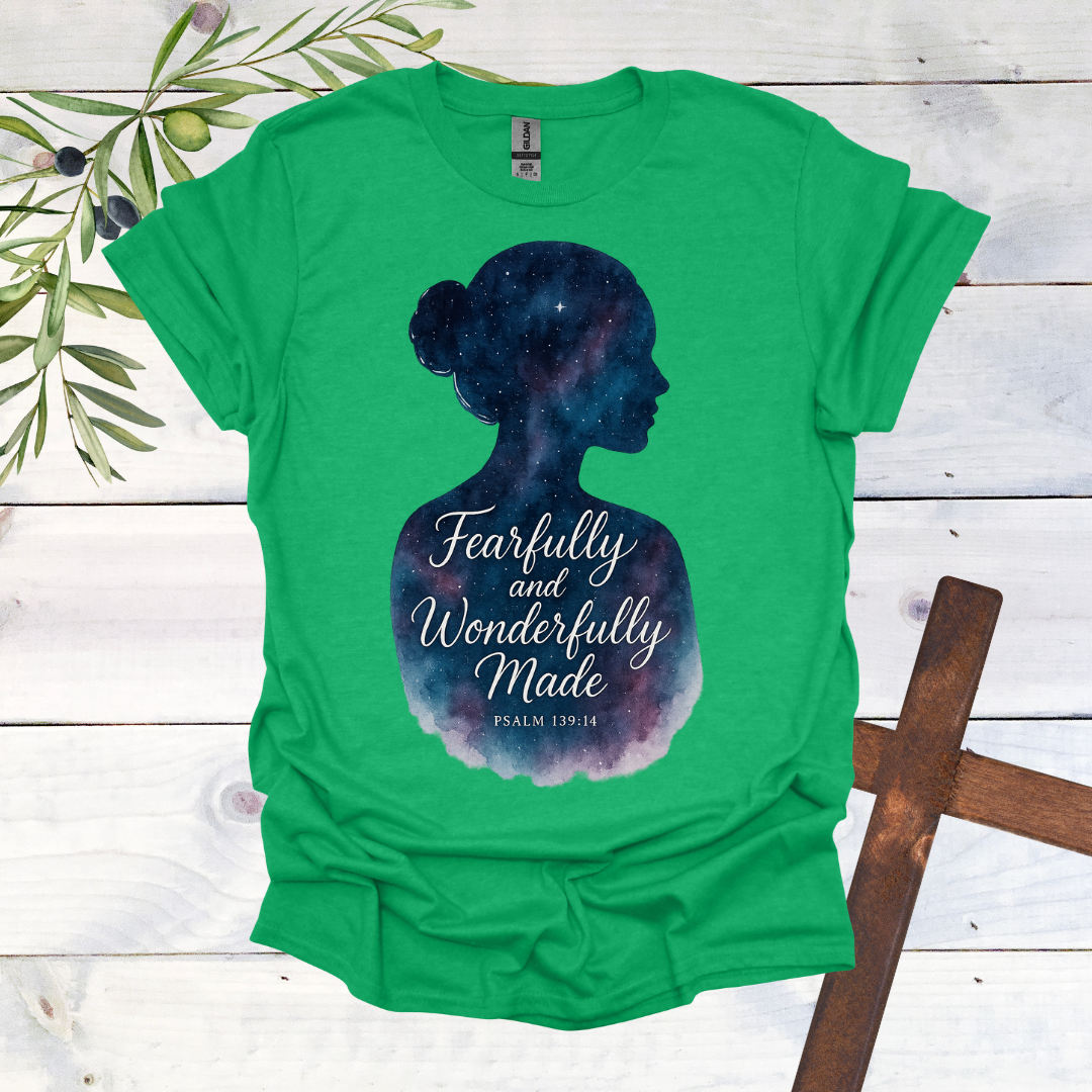 Fearfully & Wonderfully Made - Psalms 139:14 - T-Shirt