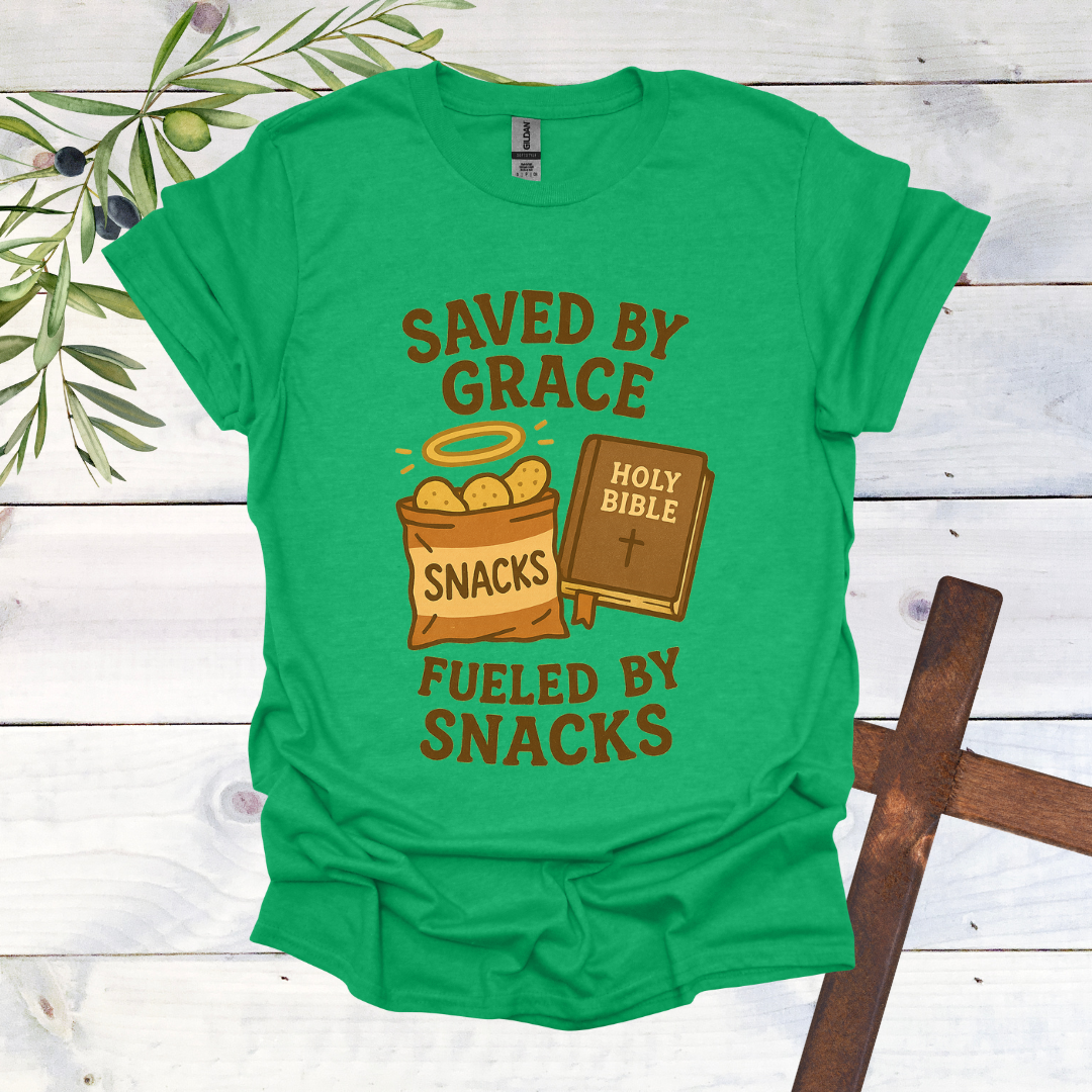 Save by Grace Fueled by Snacks T-Shirt