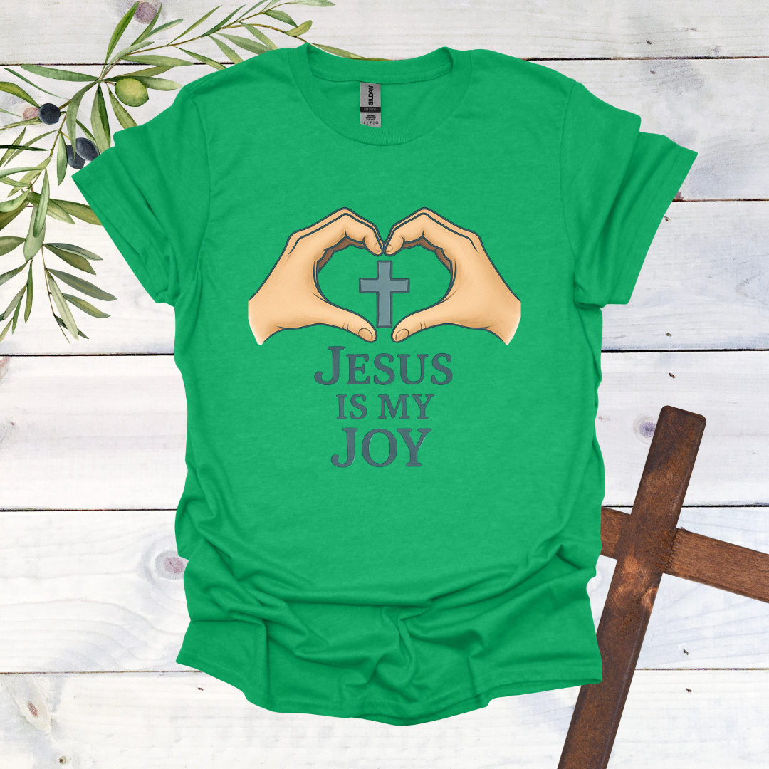 Jesus is my Joy Heart Hands T-Shirt