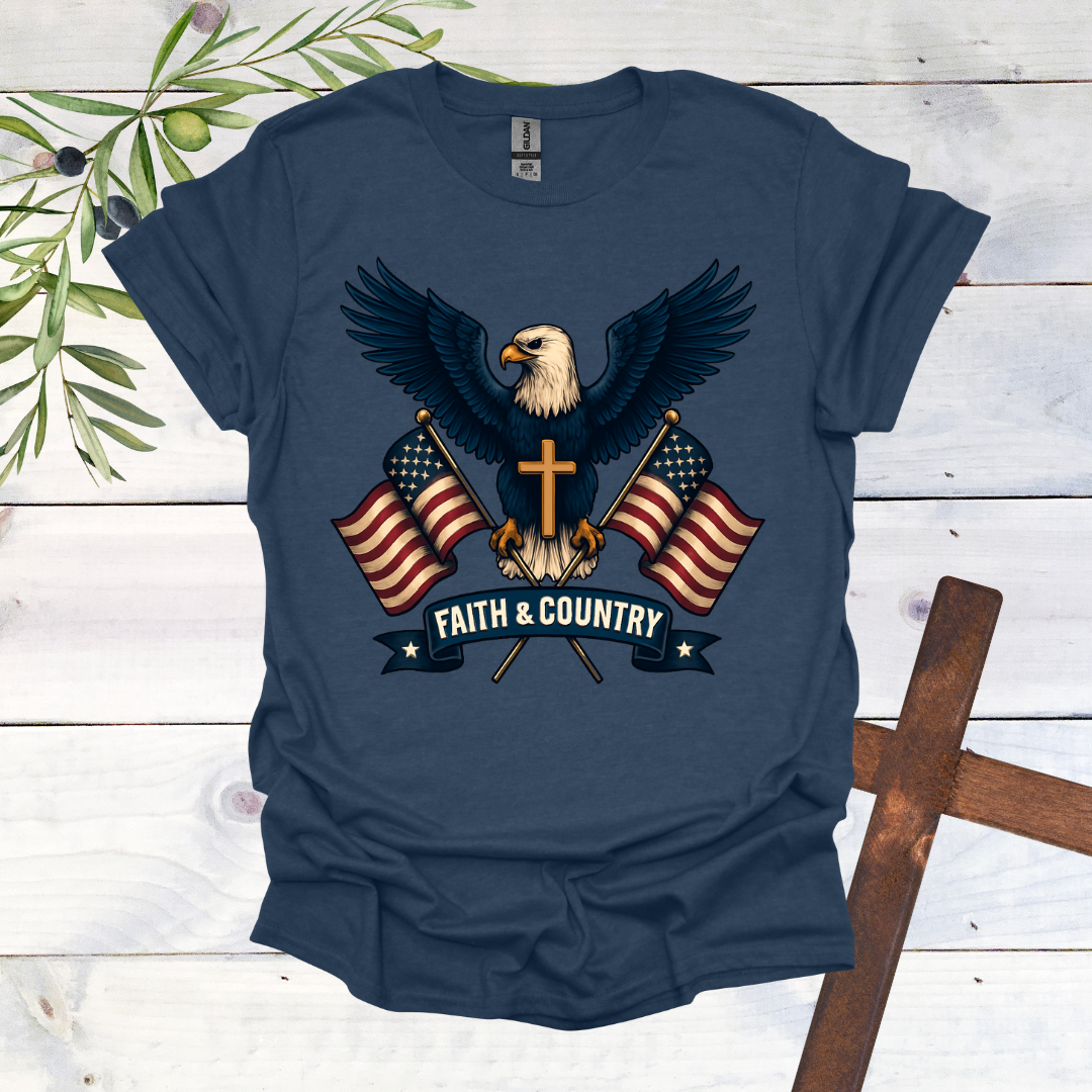 Faith and Country Eagle T-Shirt