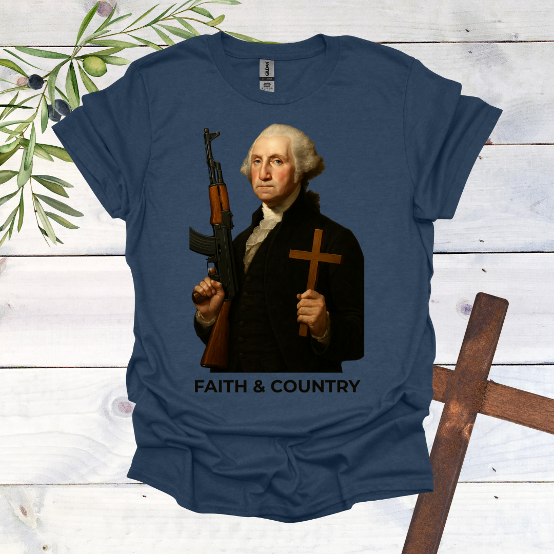 Faith and Country George Washington T-Shirt