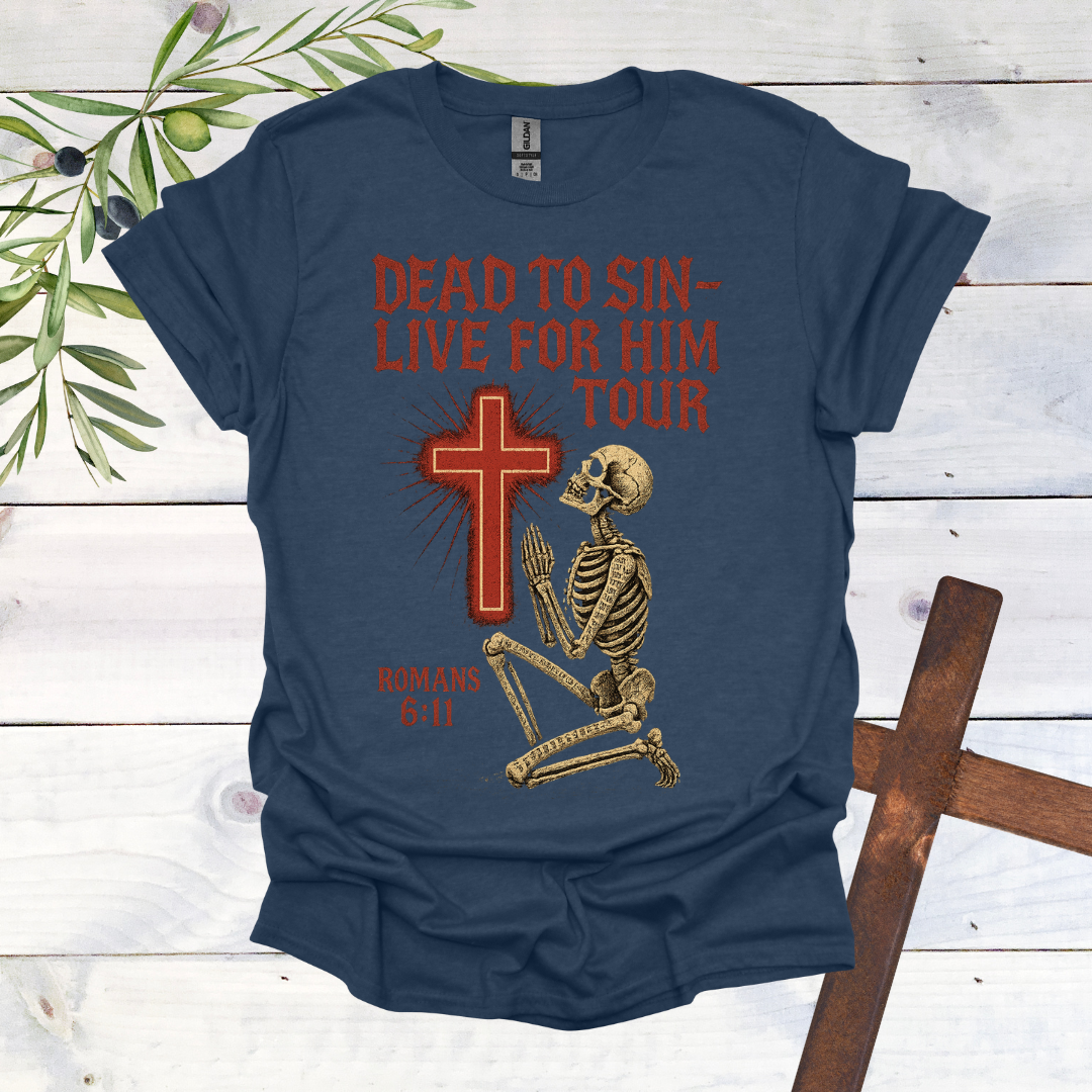 Dead to Sin Live for HIM Tour Band T-Shirt