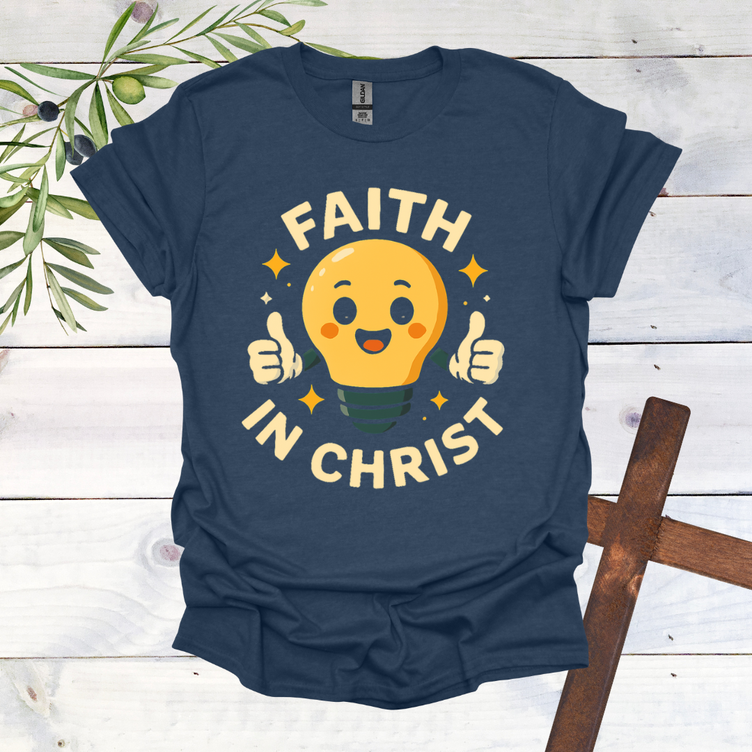 Faith in Christ Lightbulb T-Shirt