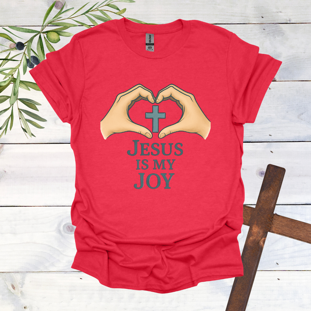 Jesus is my Joy Heart Hands T-Shirt
