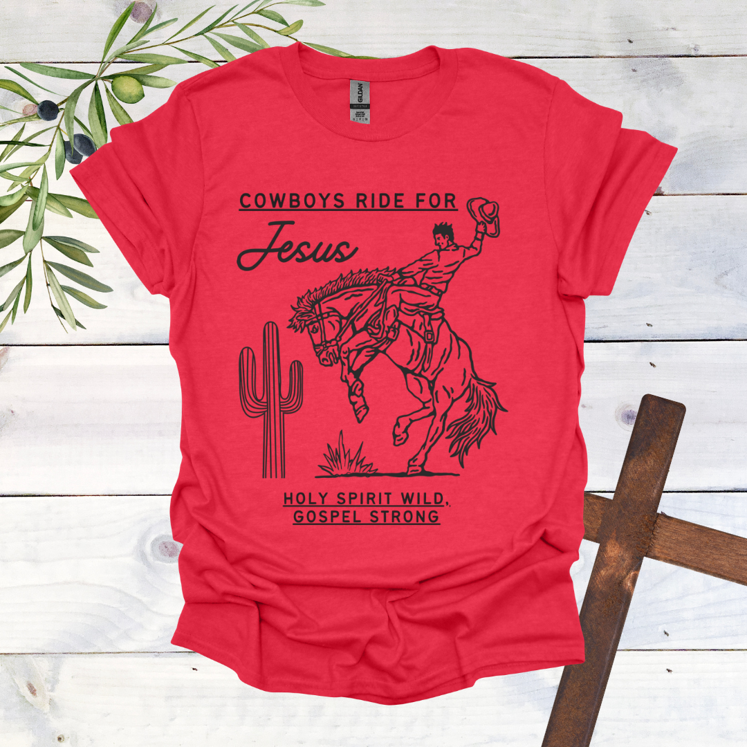 Cowboys Ride for Jesus T-Shirt