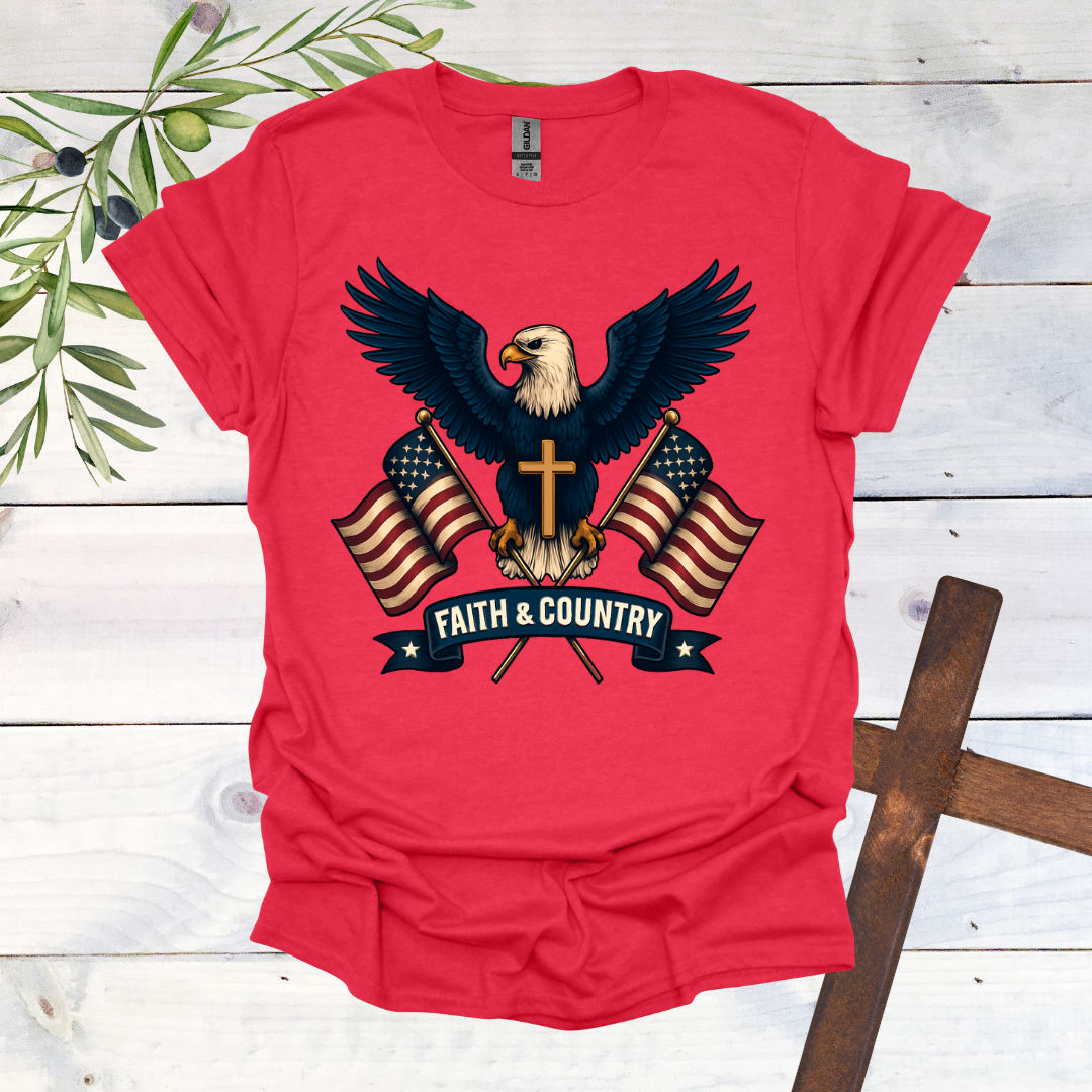 Faith and Country Eagle T-Shirt