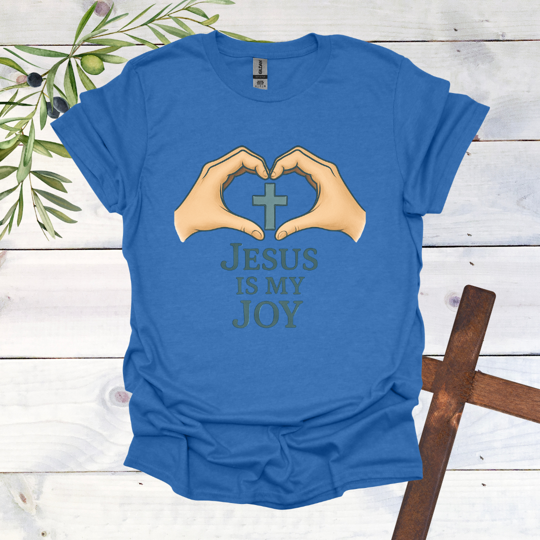 Jesus is my Joy Heart Hands T-Shirt