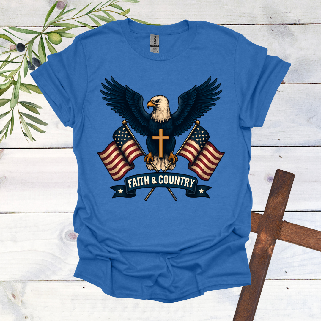 Faith and Country Eagle T-Shirt