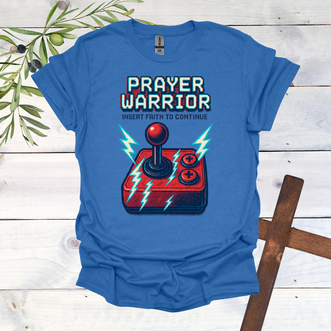 Prayer Warrior Video Game T-Shirt