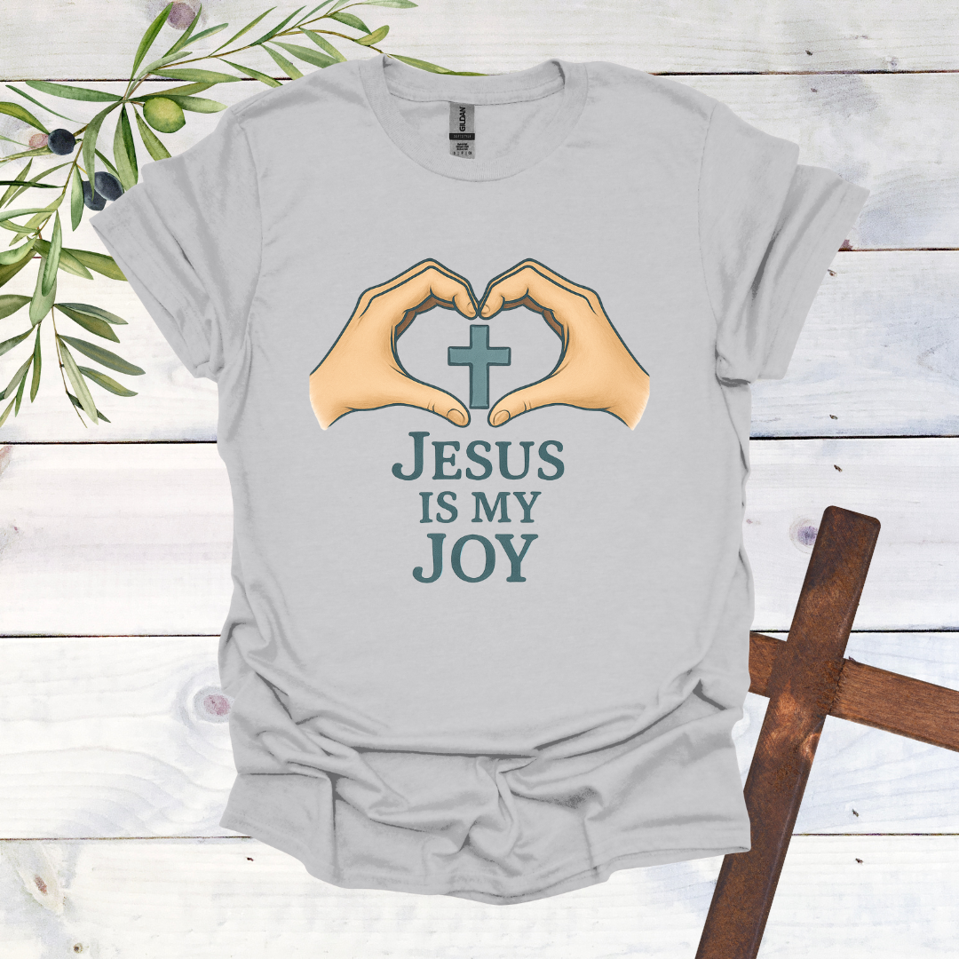 Jesus is my Joy Heart Hands T-Shirt