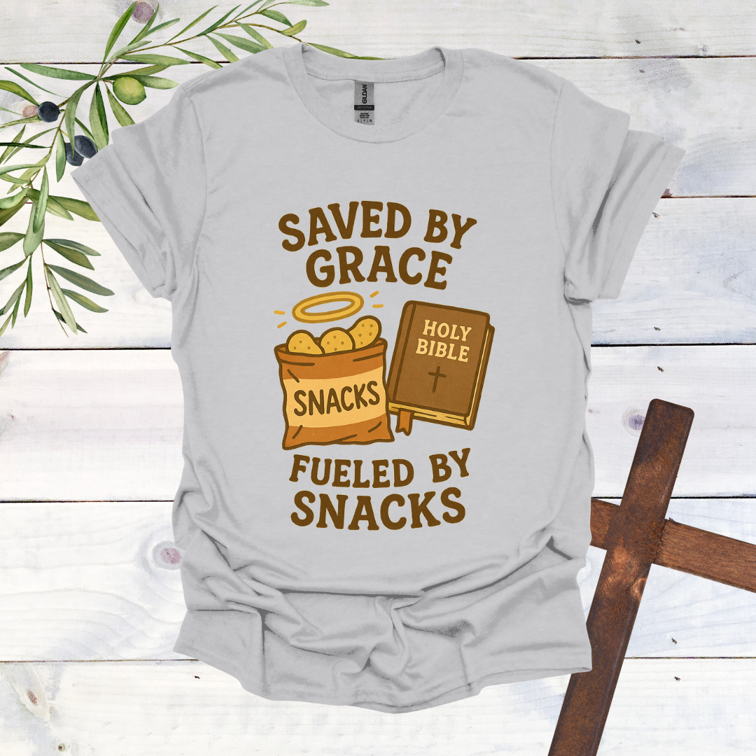 Save by Grace Fueled by Snacks T-Shirt