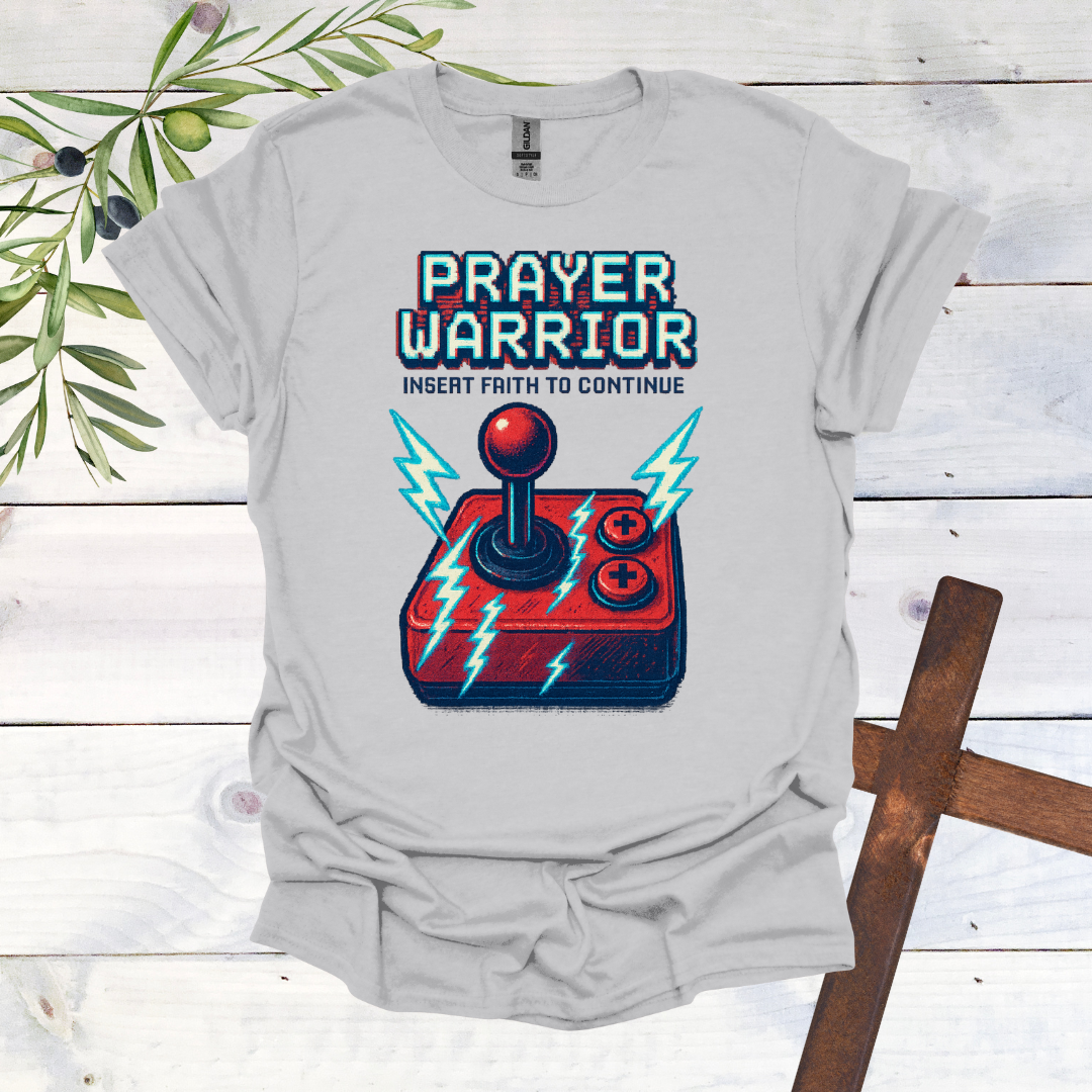 Prayer Warrior Video Game T-Shirt