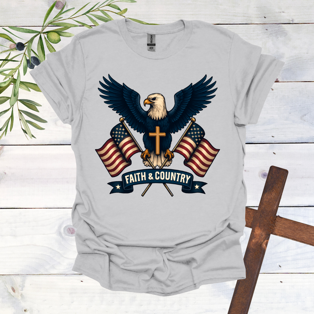 Faith and Country Eagle T-Shirt