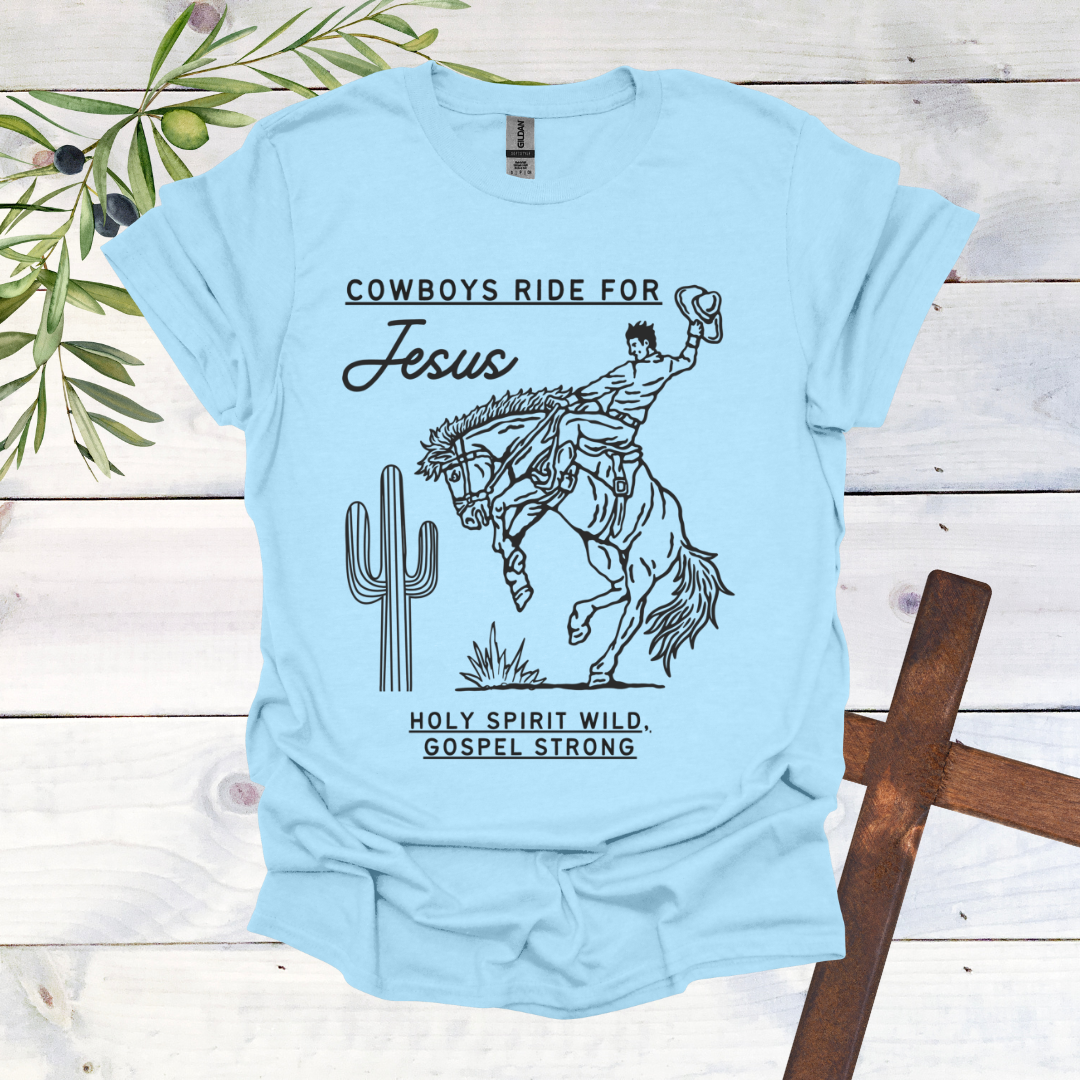 Cowboys Ride for Jesus T-Shirt