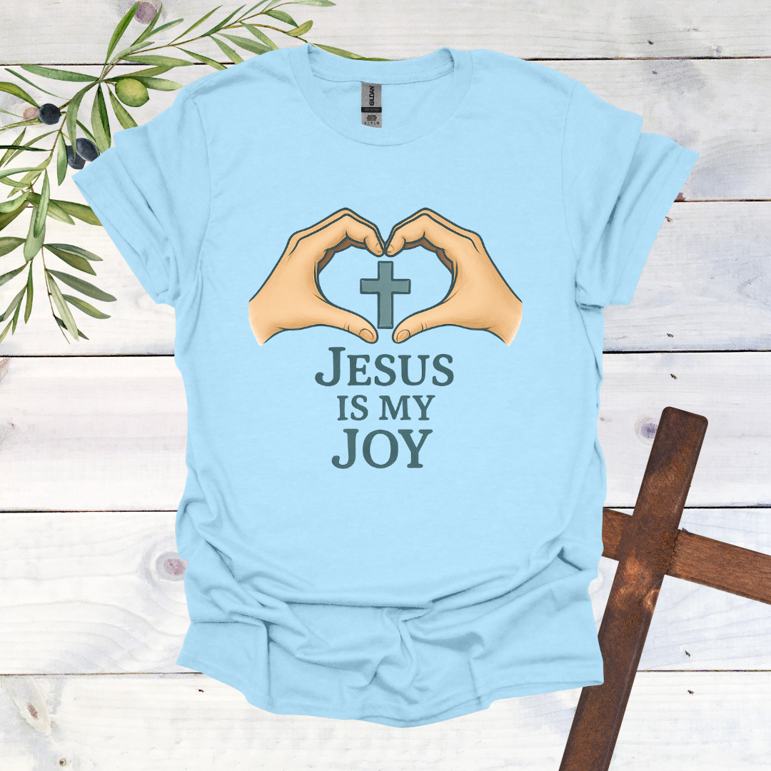 Jesus is my Joy Heart Hands T-Shirt