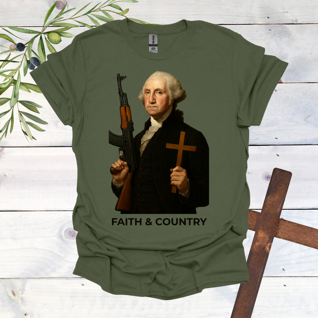 Faith and Country George Washington T-Shirt