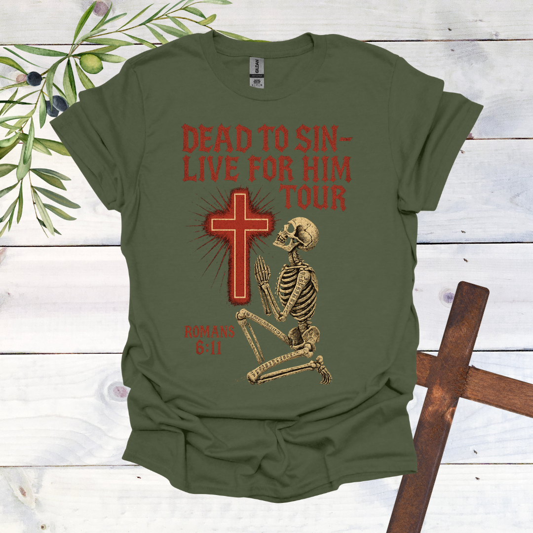 Dead to Sin Live for HIM Tour Band T-Shirt