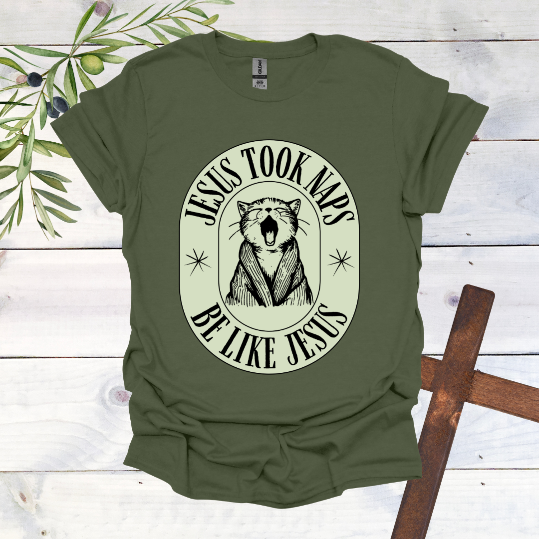 Jesus Took Naps CatT-Shirt