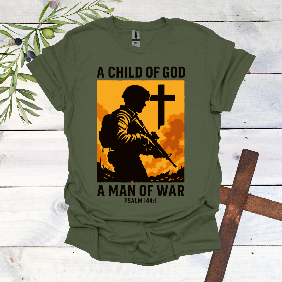 Child of God Man of War T-Shirt