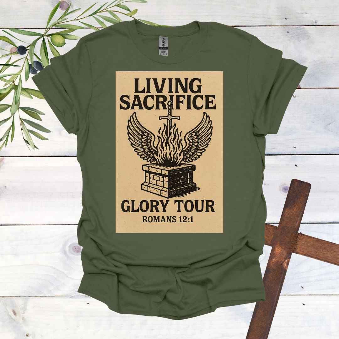 Living Sacrfice Glory Tour Band T-Shirt