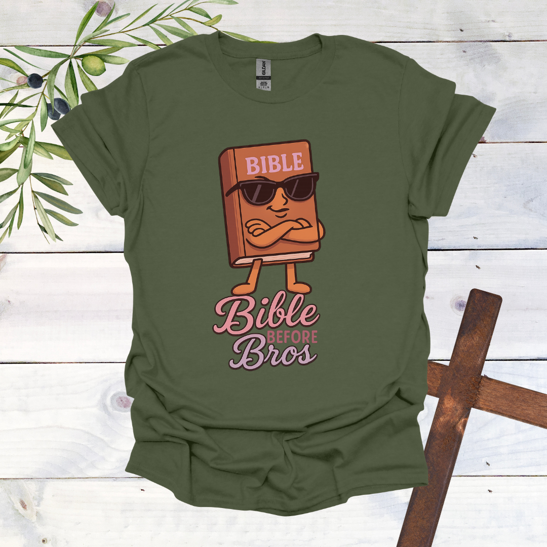 Bible Before Bros T-Shirt