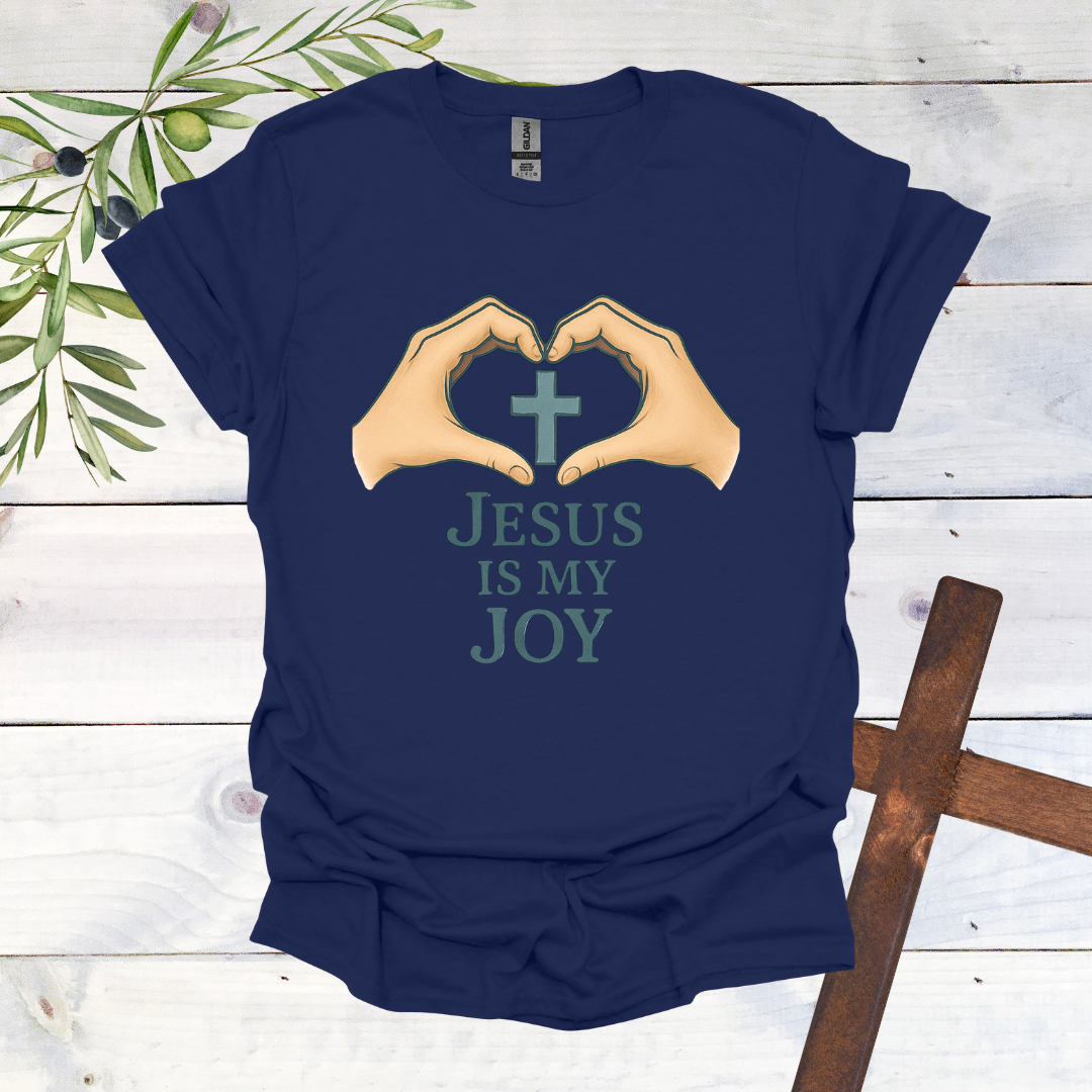 Jesus is my Joy Heart Hands T-Shirt