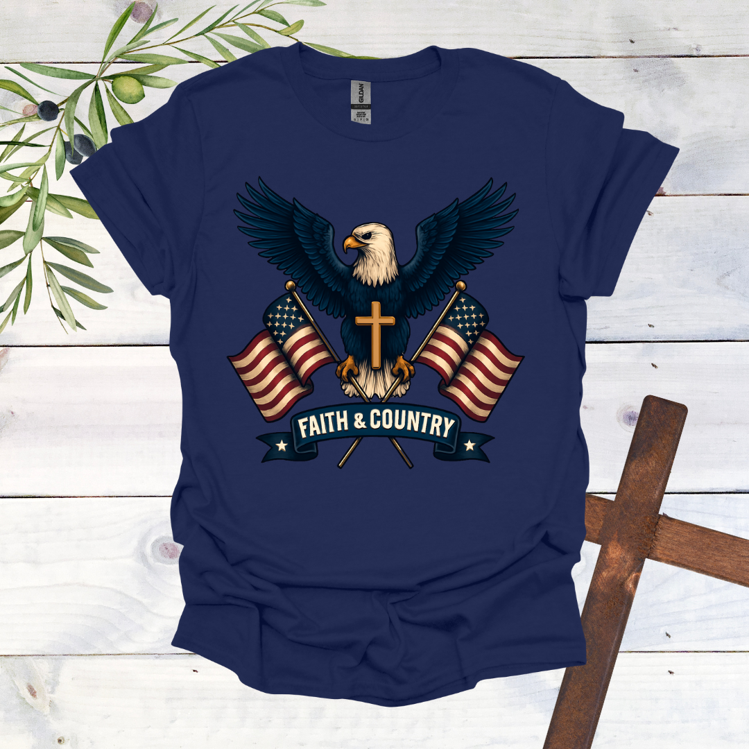 Faith and Country Eagle T-Shirt