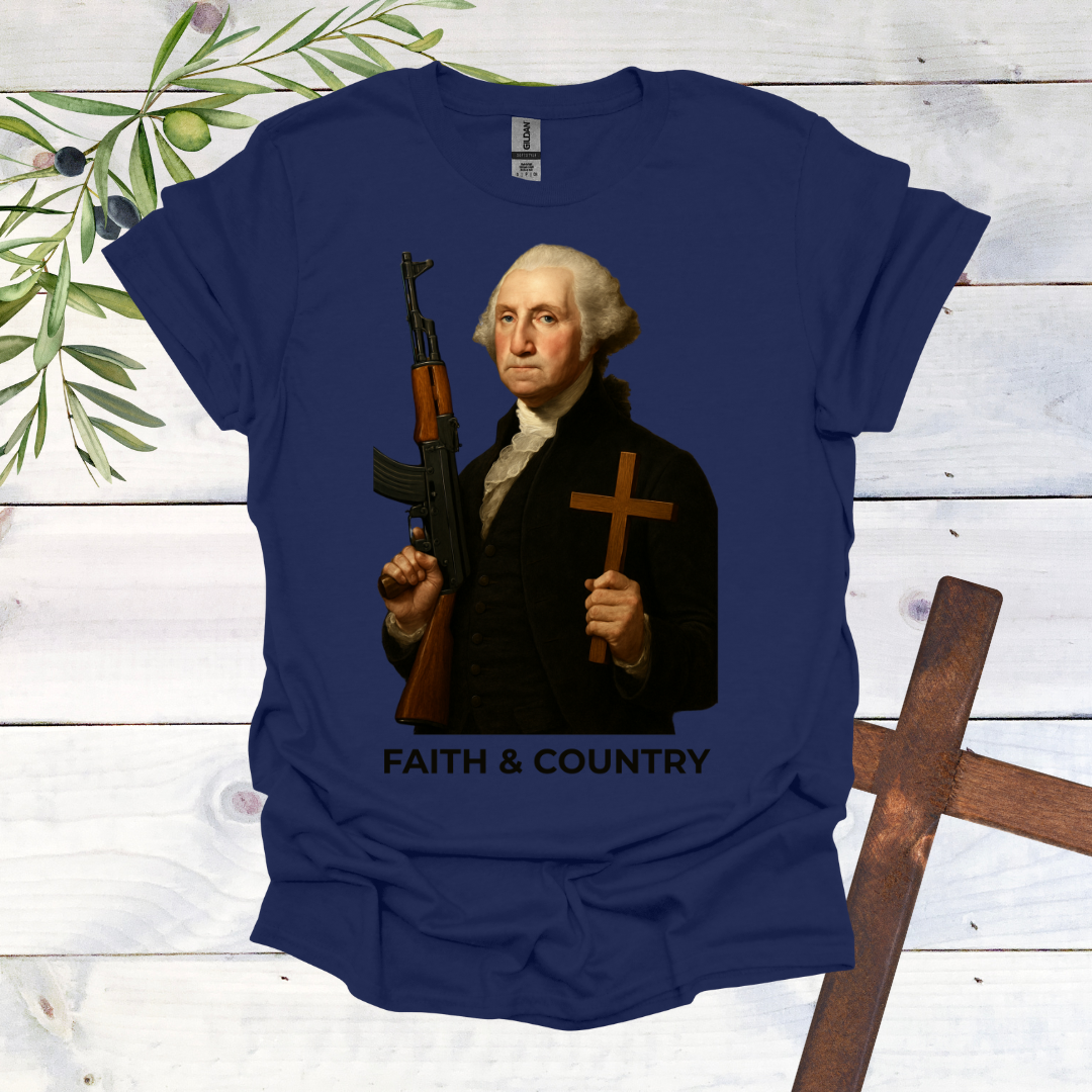 Faith and Country George Washington T-Shirt