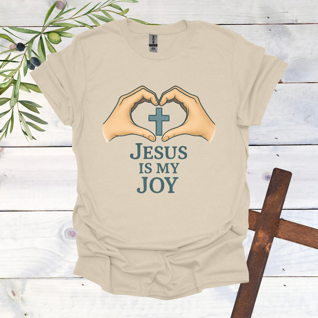 Jesus is my Joy Heart Hands T-Shirt