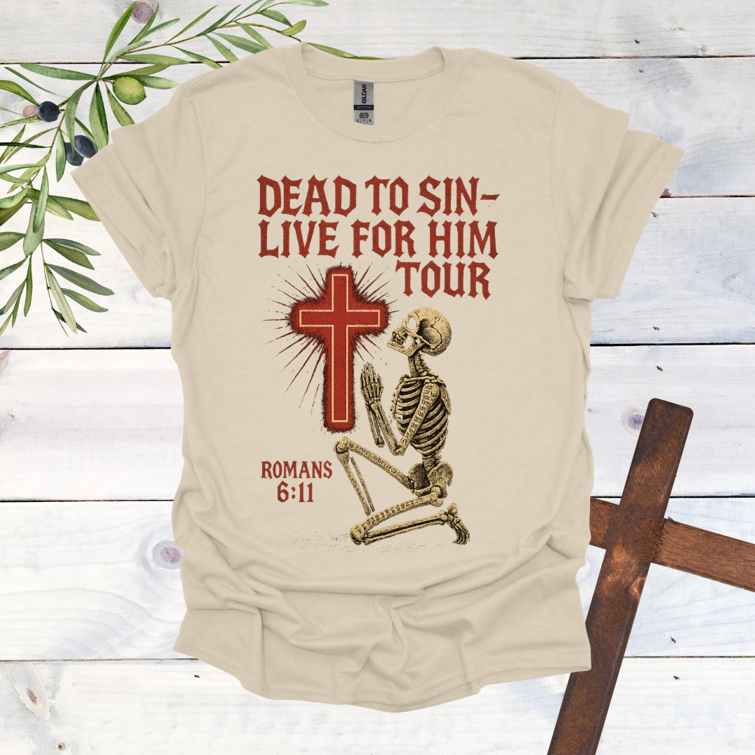 Dead to Sin Live for HIM Tour Band T-Shirt