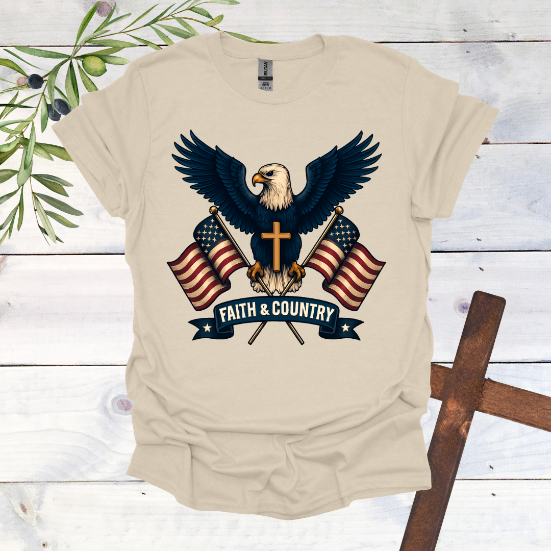 Faith and Country Eagle T-Shirt
