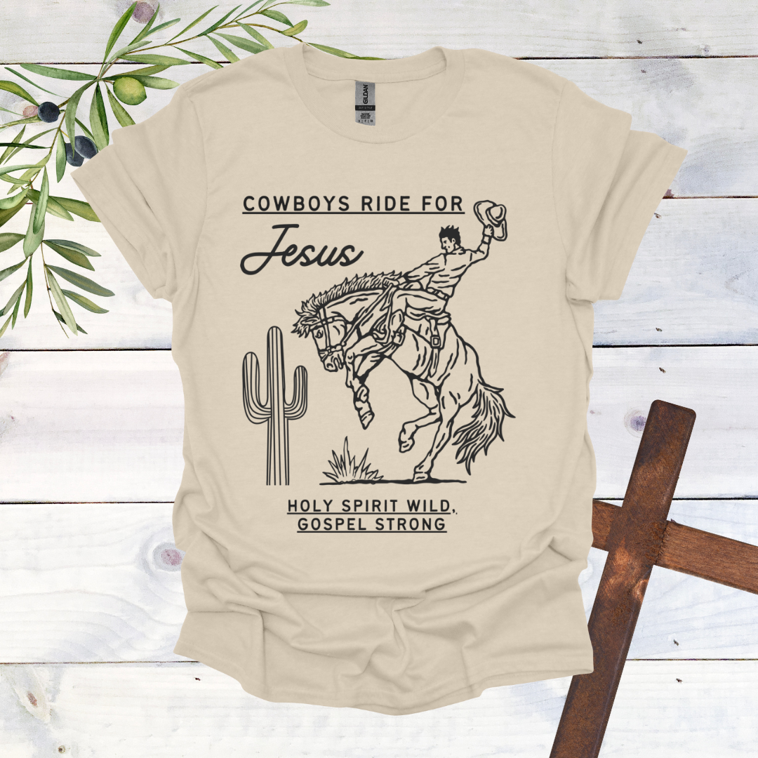 Cowboys Ride for Jesus T-Shirt