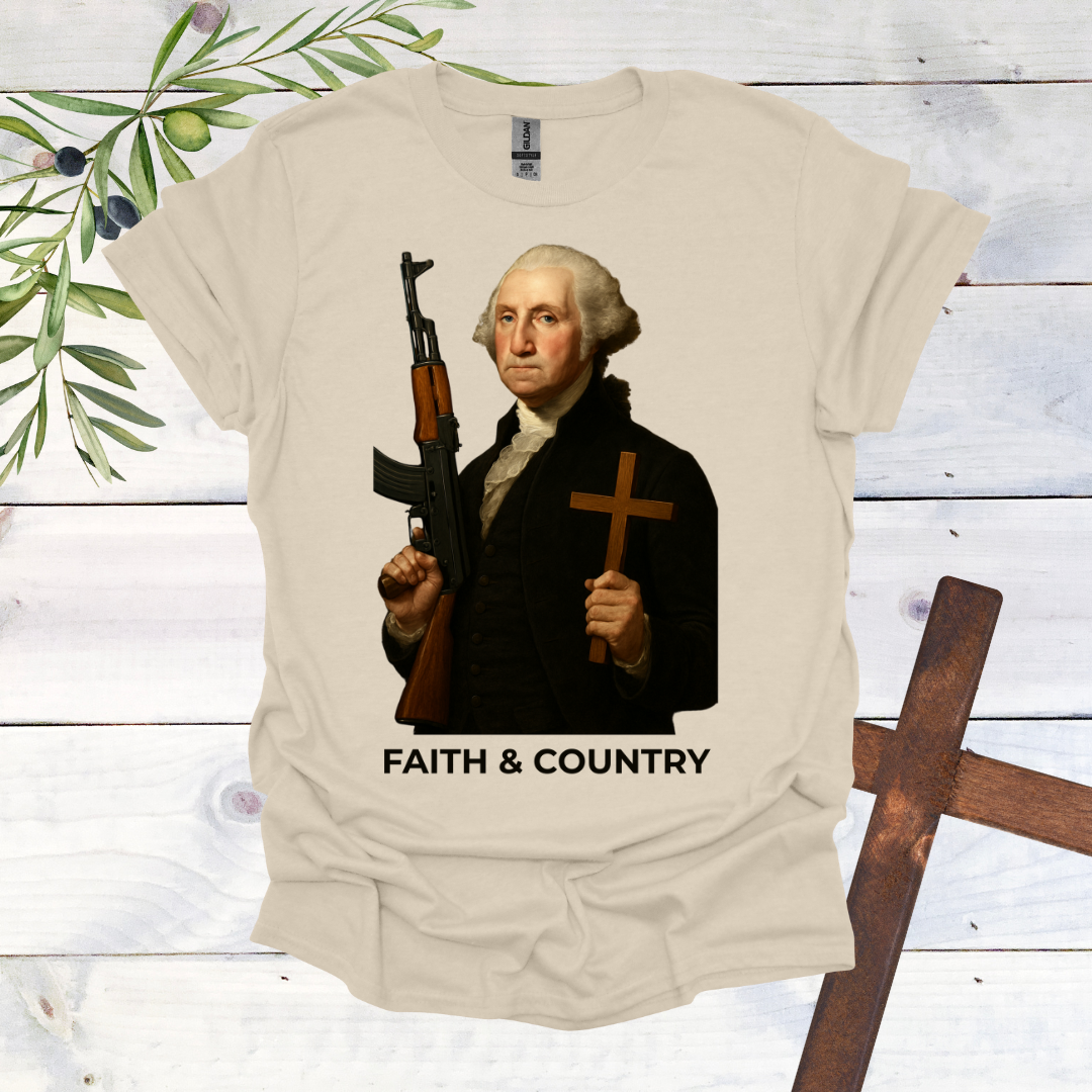 Faith and Country George Washington T-Shirt